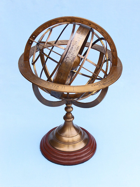 Armilliary sphere sundial