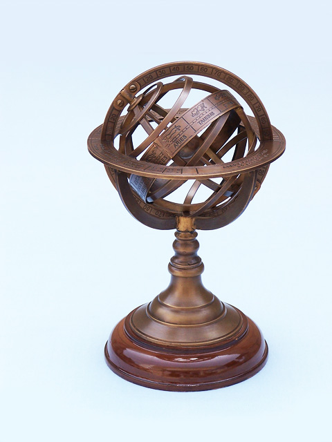 Armilliary sphere sundial