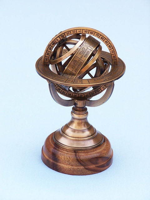 Armilliary sphere sundial