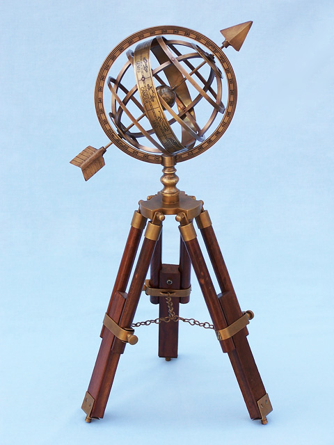 Armilliary sphere sundial