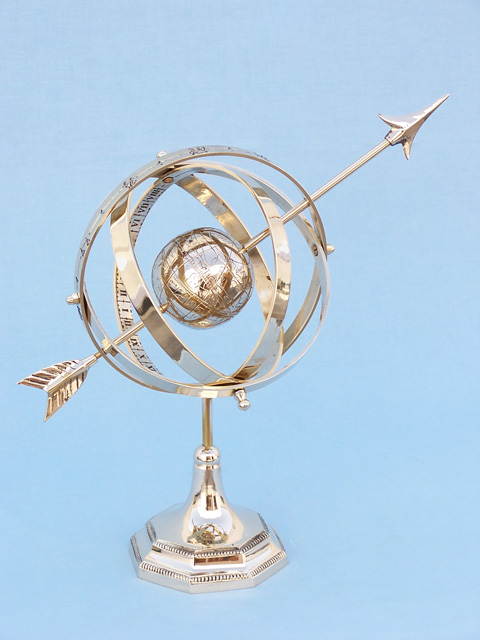 Armilliary sphere sundial