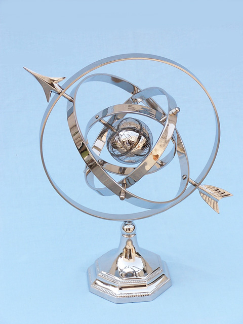 Armilliary sphere sundial