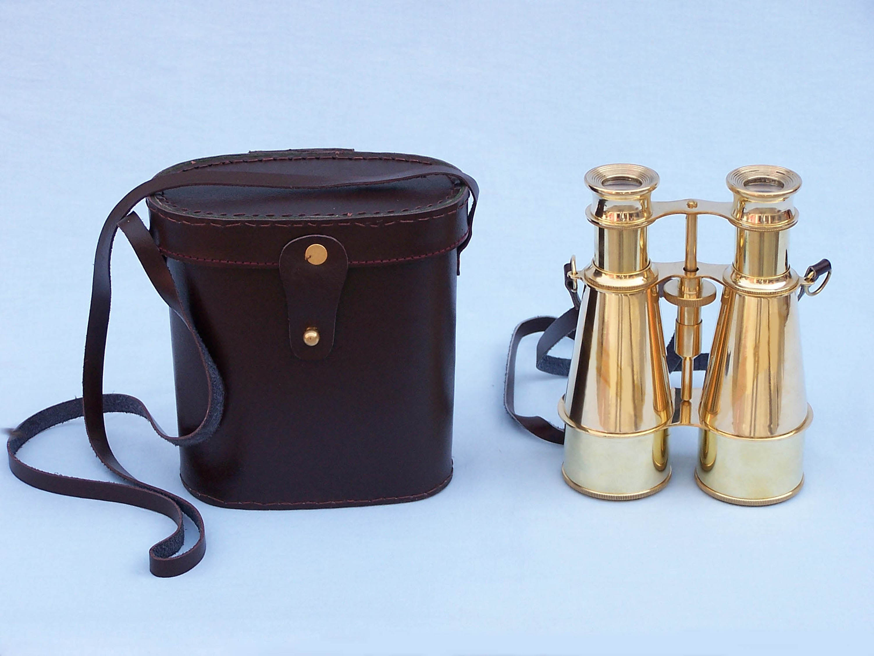 Brass binocular