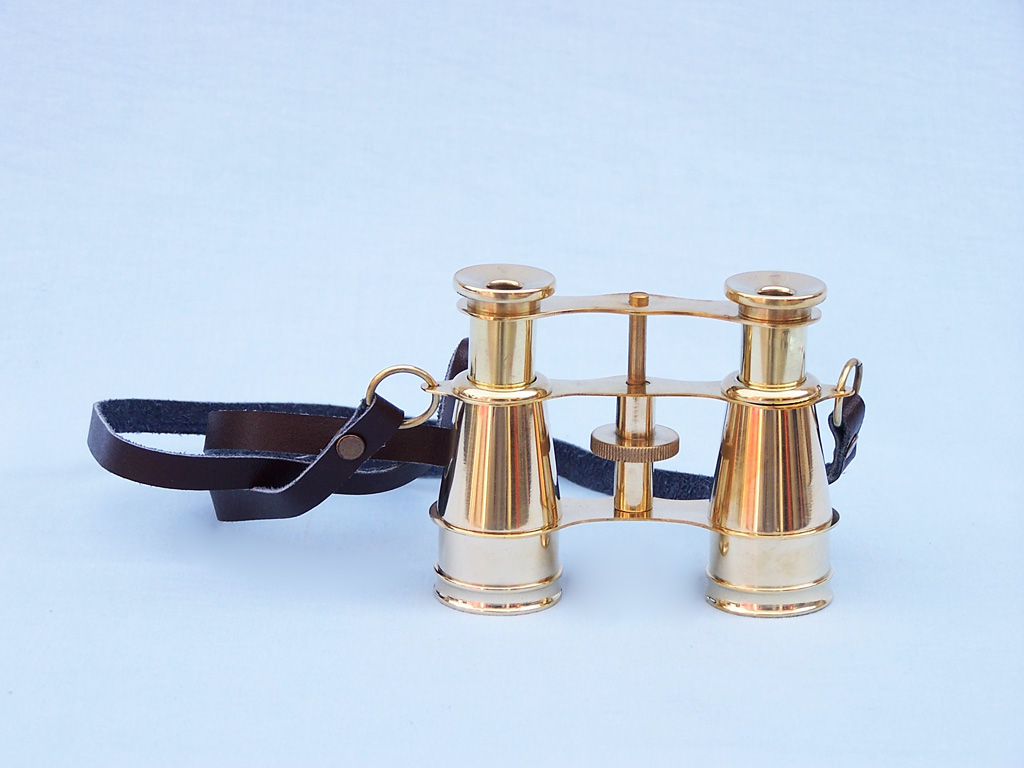 Brass binocular