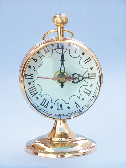 Brass West End Table clock