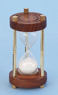 Wooden sand timer